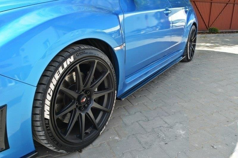 Seitenschweller Ansatz für Subaru Impreza WRX STI 2009-2011 Carbon Look