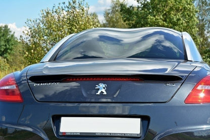 Spoiler CAP für PEUGEOT RCZ schwarz Hochglanz