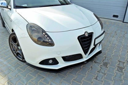 Front Ansatz V.1 für Alfa Romeo Giulietta schwarz Hochglanz