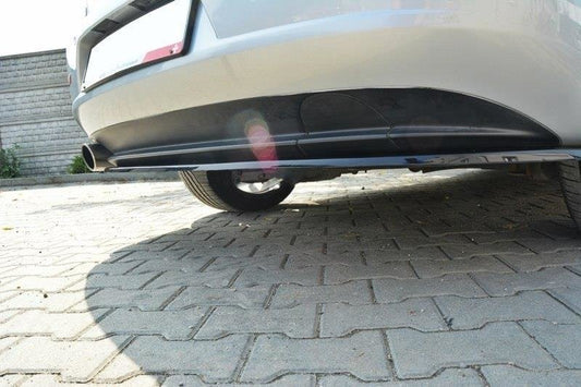 Mittlerer Diffusor Heck Ansatz für ALFA ROMEO 159  Carbon Look