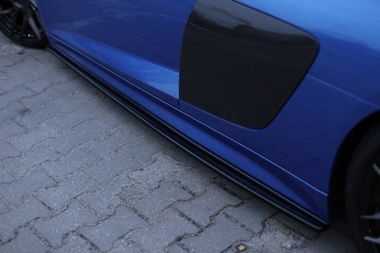 Seitenschweller Ansatz für Audi R8 Mk.2 schwarz Hochglanz