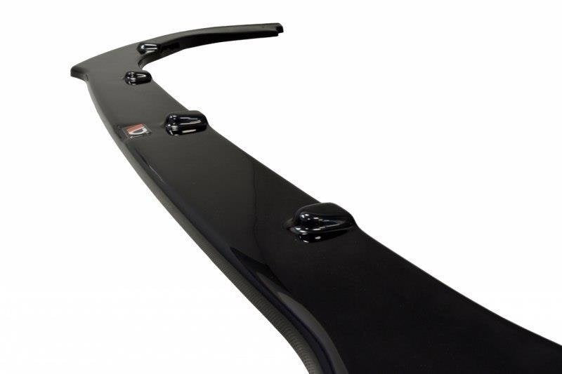 Front Ansatz V.2 für PEUGEOT RCZ schwarz Hochglanz