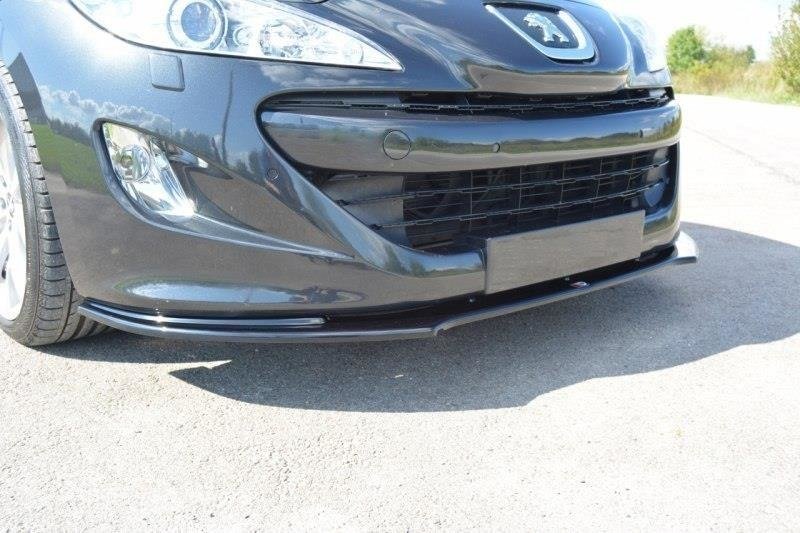 Front Ansatz V.2 für PEUGEOT RCZ schwarz matt