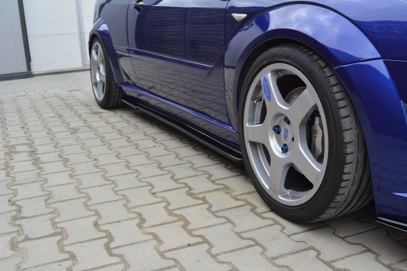Seitenschweller Diffusers Ford Focus RS Mk1 schwarz matt