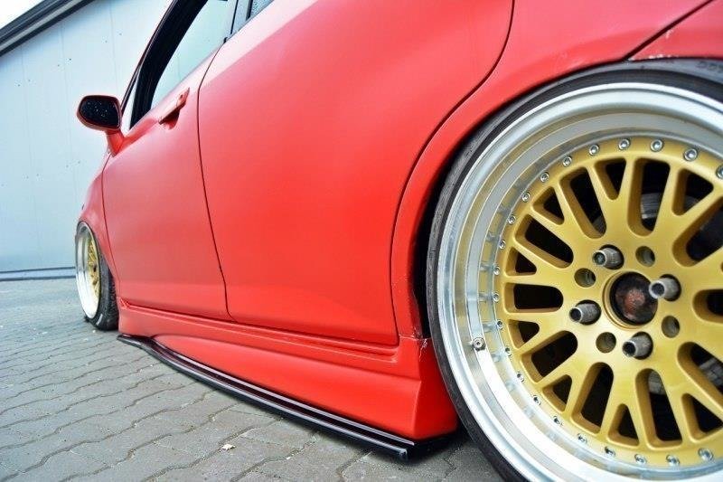 Seitenschweller Ansatz für HONDA JAZZ MK1 Carbon Look