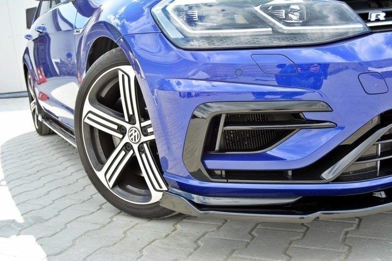 Front Ansatz V.1 für VW Golf 7 R / R-Line Facelift Carbon Look