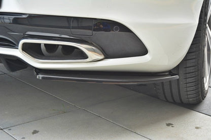 Heck Ansatz Flaps Diffusor für CITROEN DS5 FACELIFT, PREFACE Carbon Look