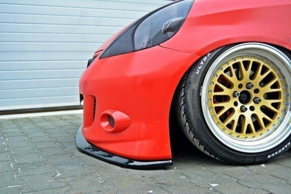 Front Ansatz für v.1 HONDA JAZZ MK1 schwarz matt