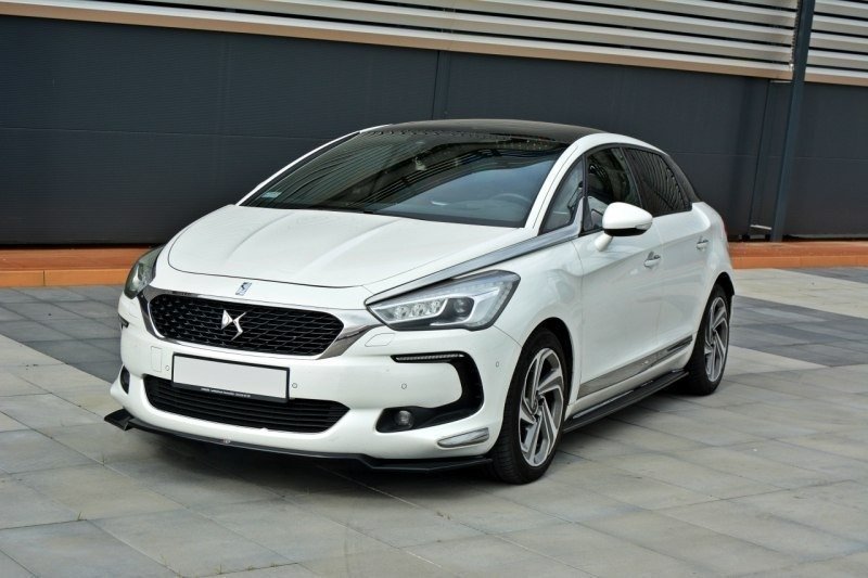 Front Ansatz für v.1 CITROEN DS5 FACELIFT, PREFACE schwarz matt