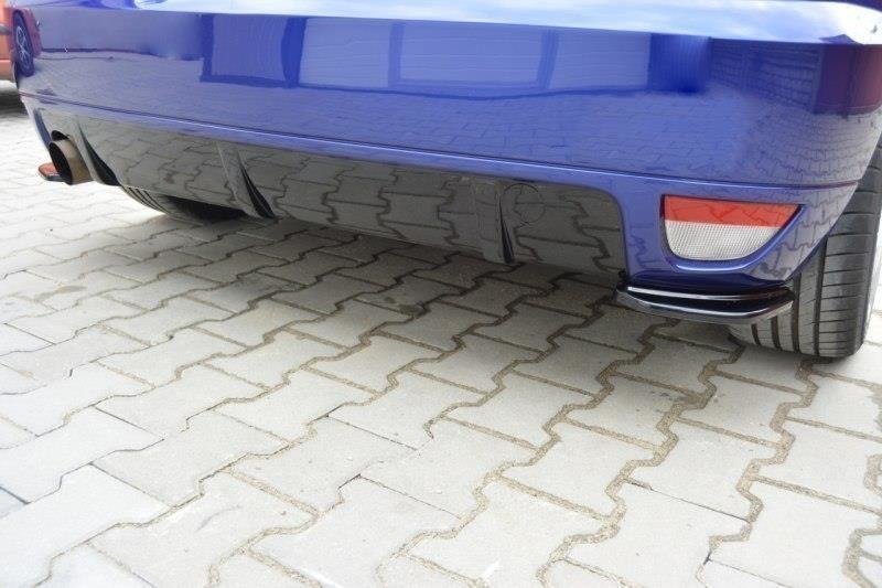 Heck Ansatz Flaps Diffusor für FORD FOCUS mk1 RS Carbon Look