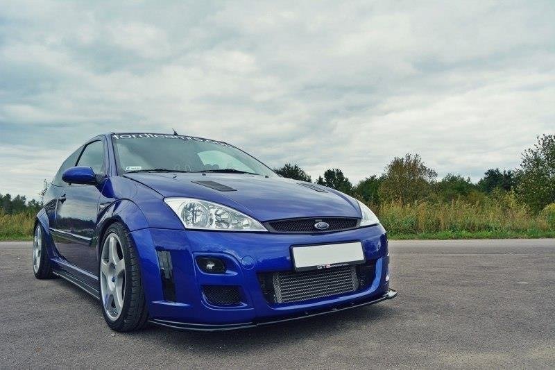 Front Ansatz für Ford Focus RS Mk1 schwarz matt
