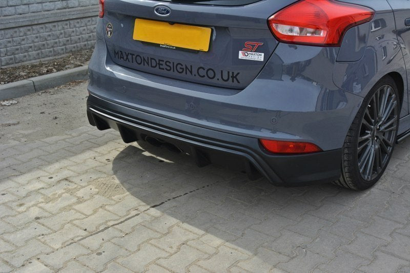 Diffusor Heck Ansatz passend für FOCUS ST MK3 (FACELIFT) RS-LOOK