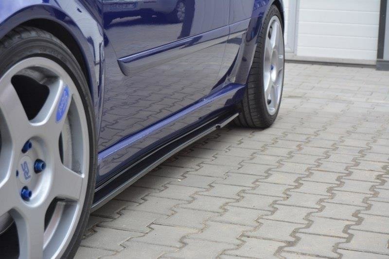 Seitenschweller Diffusers Ford Focus RS Mk1 schwarz matt