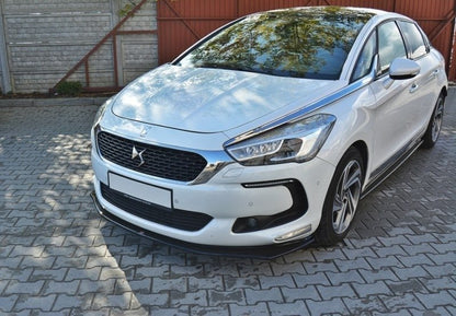 Front Ansatz für v.2 CITROEN DS5 FACELIFT schwarz Hochglanz