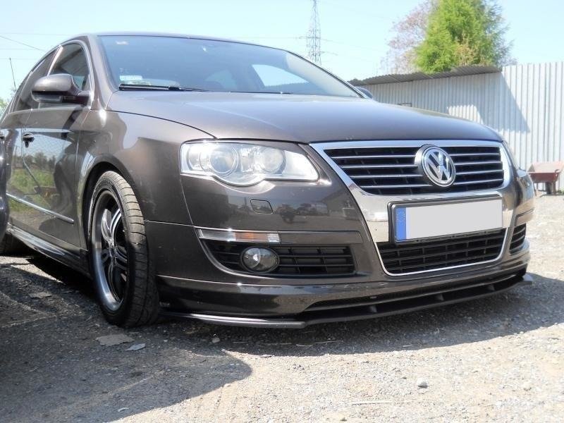 Front Ansatz für VW PASSAT B6 VOTEX schwarz matt