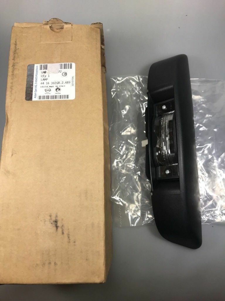 Final GM Opel Kennzeichenbeleuchtung Lampe Neu