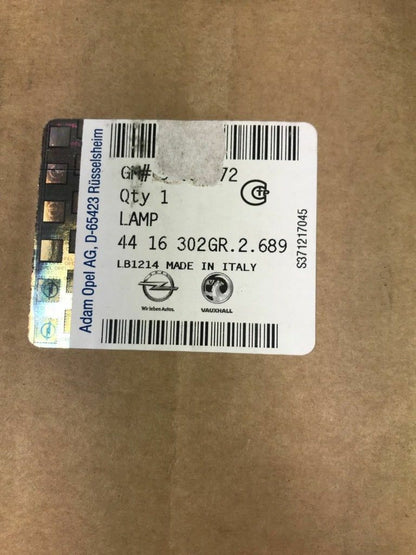 Final GM Opel Kennzeichenbeleuchtung Lampe Neu