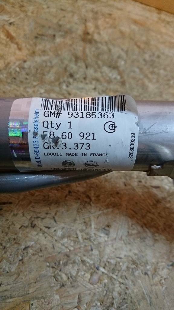 Vectra C Signum Ladeluftschlauch neu original GM