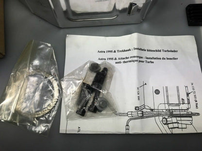 Original GM Opel Astra Befestigungsteile Wärmeschutz Turbolader Neu