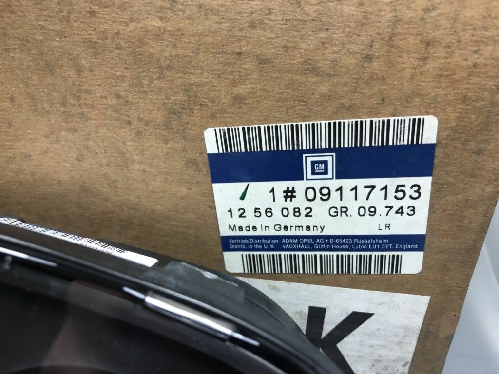 Original GM Opel Astra G Zafira A Tacho *NEU*