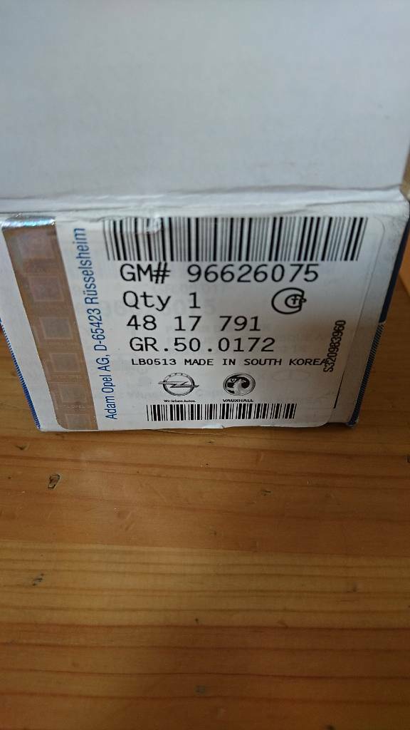 Antara Satz Bremsklötze neu original GM