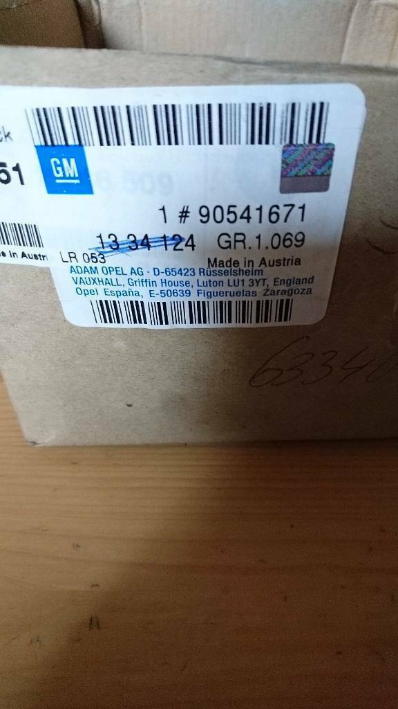 Opel Omega B Wasserpumpe neu original GM