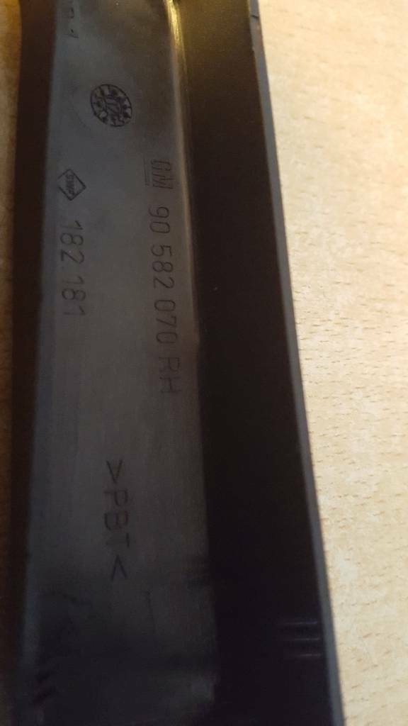 Opel Astra G Zafira A Wischerarm Abdeckung rechts neu Original GM