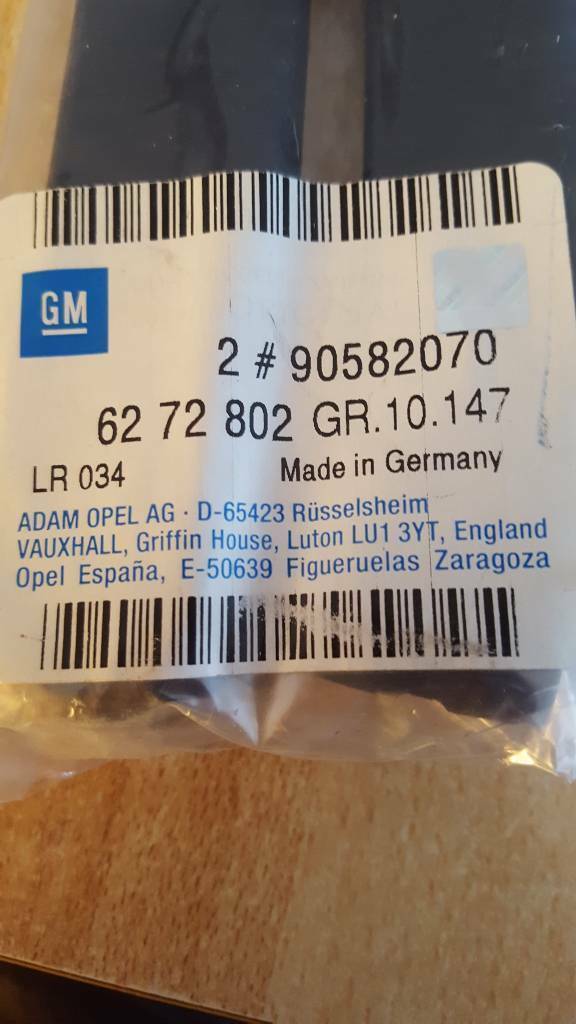 Opel Astra G Zafira A Wischerarm Abdeckung rechts neu Original GM