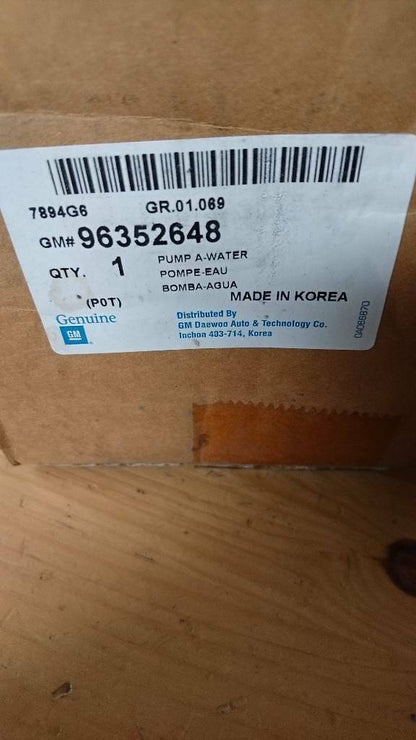 Daewoo Lanos Wasserpumpe neu original GM