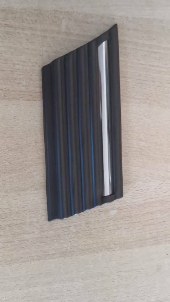 Opel Ascona C Zierleiste Schwarz Vorne Links Neu Original GM