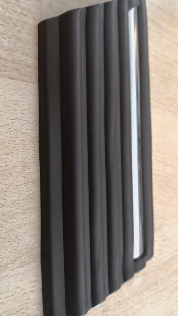 Opel Ascona C Zierleiste Schwarz Vorne Links Neu Original GM