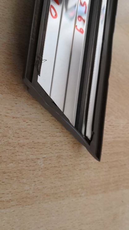 Opel Ascona C Zierleiste Schwarz Vorne Links Neu Original GM