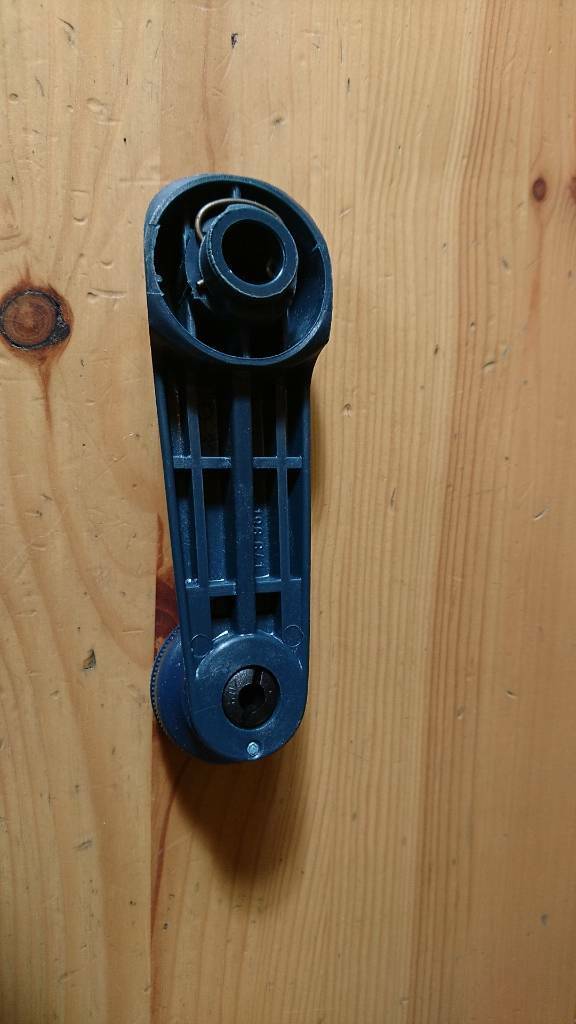 Corsa A Kadett E Fensterkurbel dunkelblau original GM Opel NEU