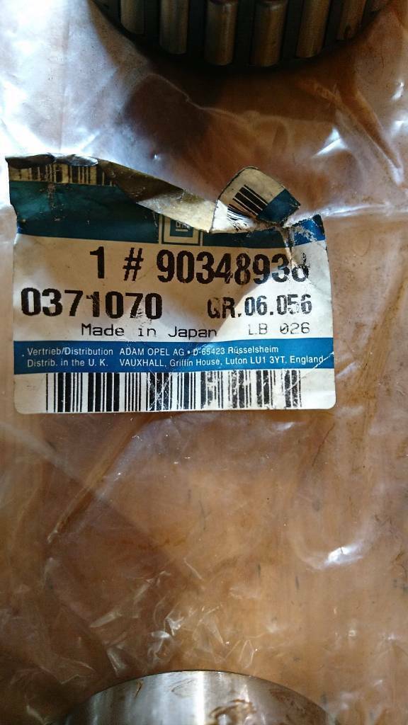 Astra F Calibra Vectra A Automatikgetriebe Lager neu gm 90348938