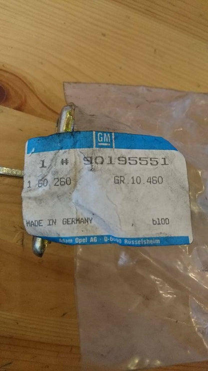 Kadett E Türbremse hinten Türfangband neu GM