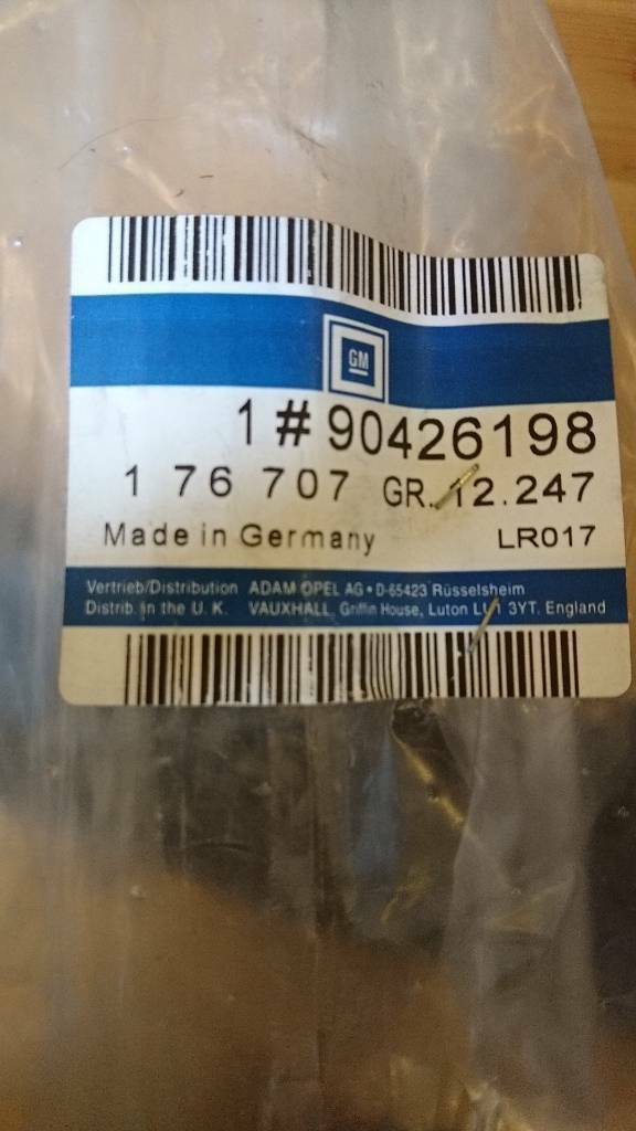 Astra f Griffleiste Heckklappe neu original 90426198