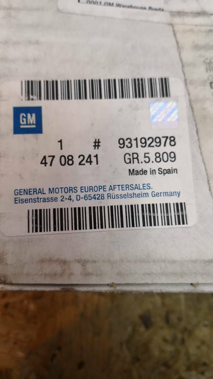 Opel Agila Bremsscheibe 4 Loch Vorne Neu Original GM