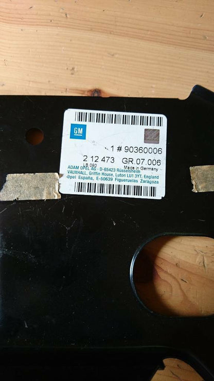 Astra f Reparaturblech Unterbau links neu original gm