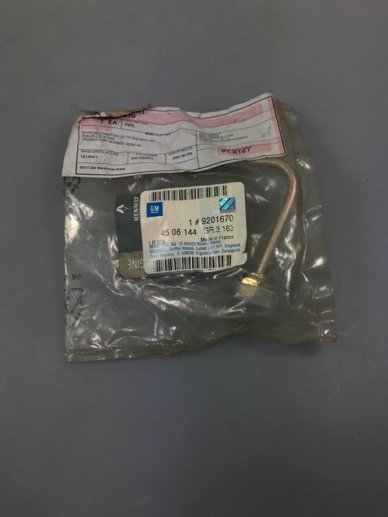 Original GM Opel Rohr Kraftstoffeinspritzung *NEU*