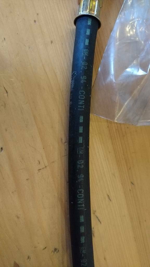 Omega B Kraftstoffzufuhrleitung hinten neu original GM