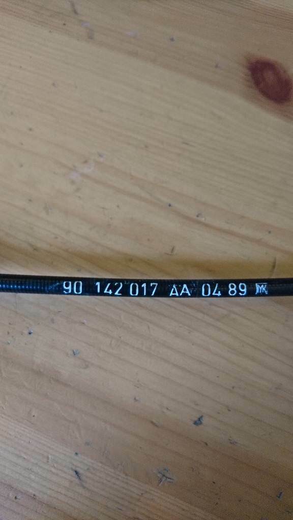 Opel Kadett E Gaszug Seilzug Gasregulierung neu original GM