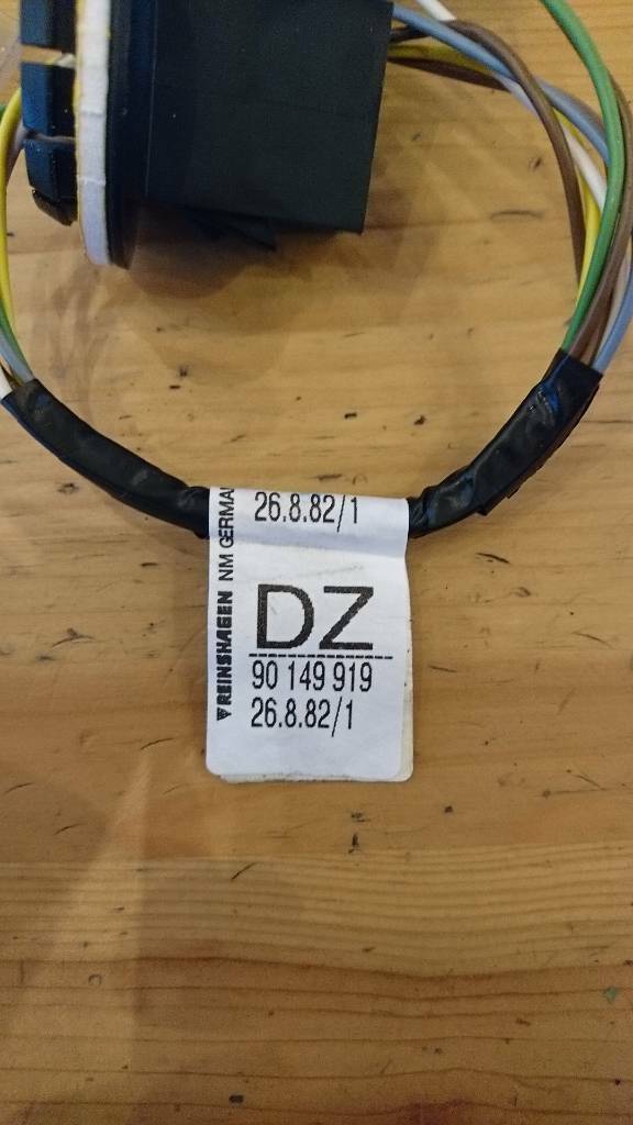 Opel Kabelsatz Kennzeichenbeleuchtung neu original GM