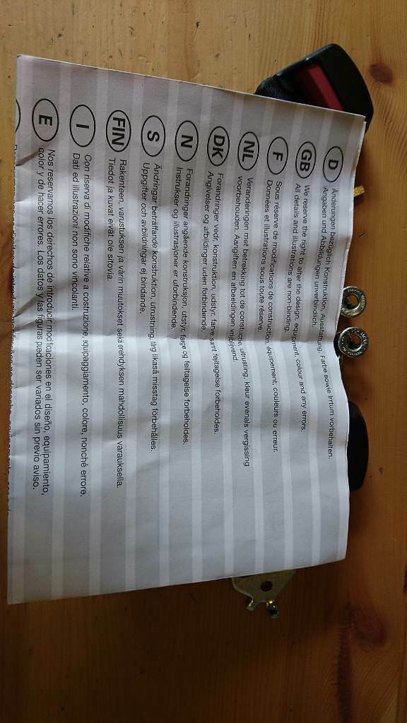 Opel Kindersitzbefestigung universal neu original gm 9119934