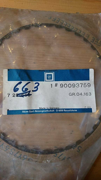 Original GM Opel Ascona Vectra Zahnkrans Kupplungsscheibe Neu