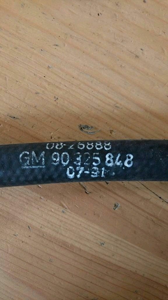 Kadett E Kühlerschlauch neu original GM