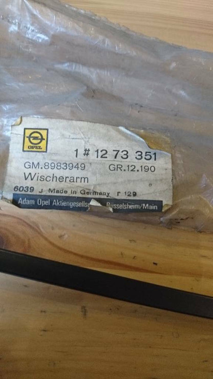 Opel Oldtimer Youngtimer Scheibenwischerarm neu GM