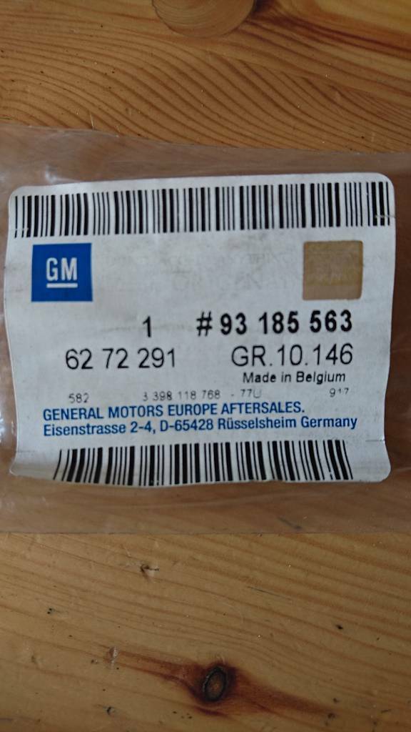 Astra H 3 Türer GTC Wischerblatt Heckscheibe neu original GM