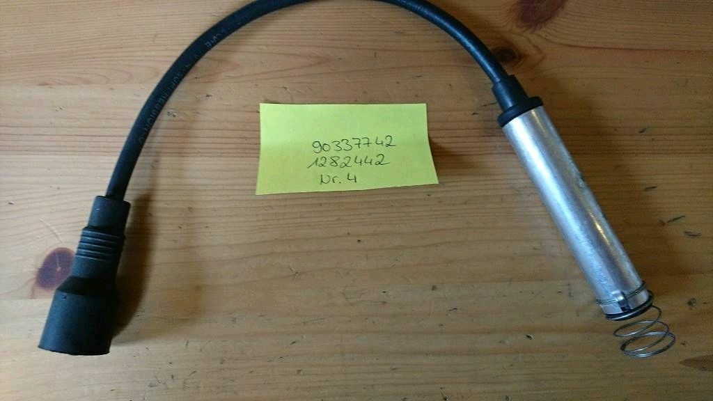 Kadett E Vectra A Zündkerzenstecker 385mm Nr. 4 Neu Original GM