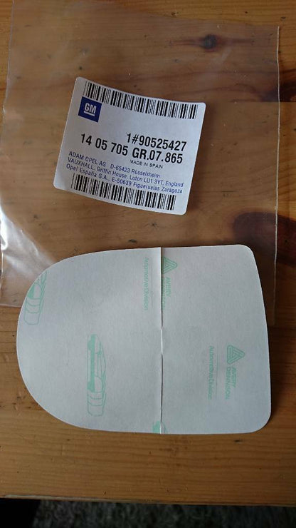 Corsa B Tigra A Stoßstangen Folie links schwarz neu original GM