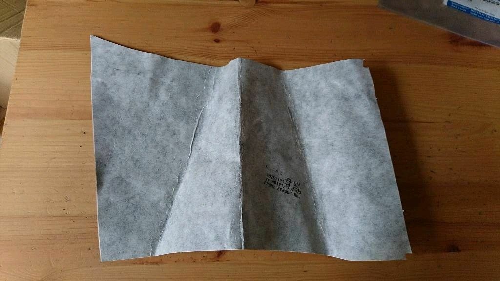 Kadett E Farbstreifen Kotflügel unten rechts Blaugrau neu GM